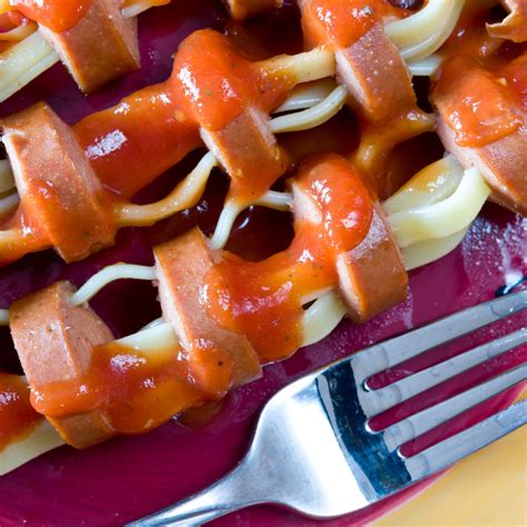 Hot Dog Spaghetti