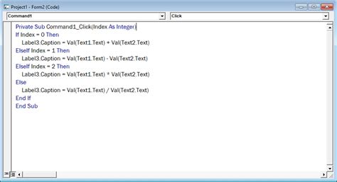 Image result for VB Code for Calculator