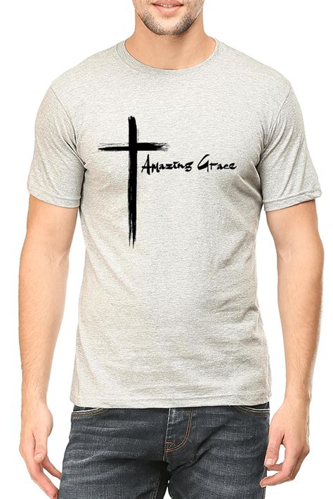 Amazing Grace Cross - Christian T-Shirt with Powerful Message – Living ...