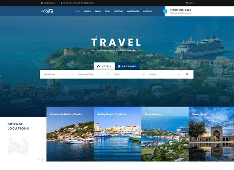 travesia v1 1 2 a travel agency wordpress theme