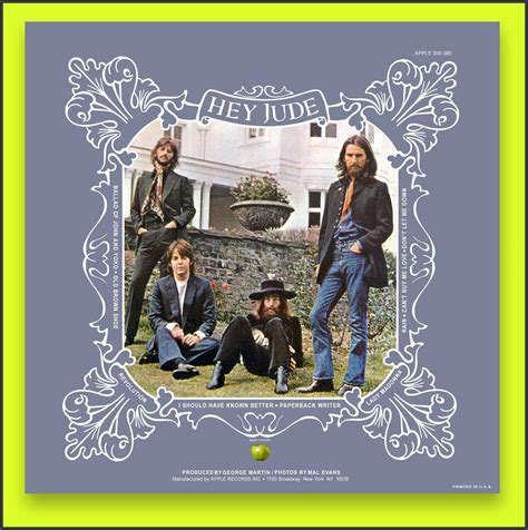 Beatles Hey Jude Album Cover