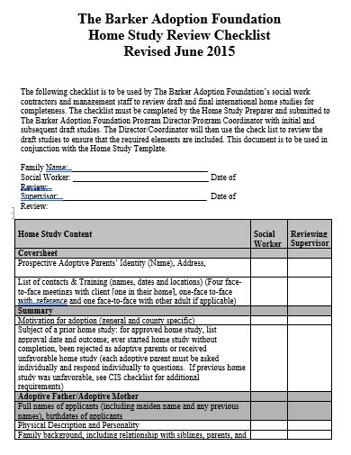 Study Checklist Example 的图像结果