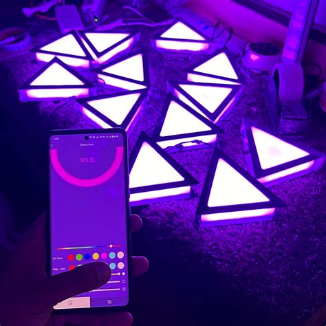 Glow Shape Triangles - Moderate Kit – Beaming Lights