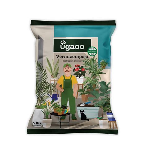 Ugaoo Vermicompost for Plants 5 Kg - Organic Fertilizer & Manure ...