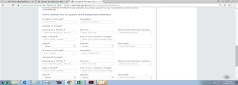 Steps for filing Letter of Undertaking online on GST Portal