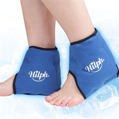 Amazon.com: Hilph Ankle Ice Pack Wrap, Reusable Gel Ice Wrap for Ankle ...