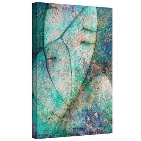 Artwall Cora Niele 'Botanic Texture' Unwrapped Flat Canvas Artwork, 28 ...