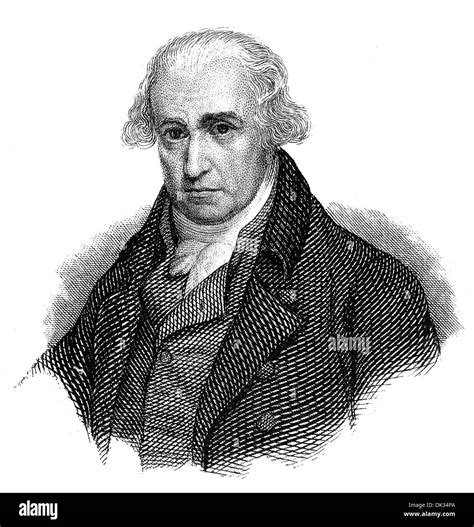 Portrait of James Watt, 1736 - 1819, Scottish inventor of the steam engine Stock Photo - Alamy