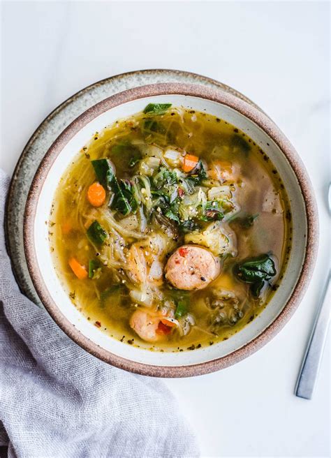 Spaghetti Squash Soup with Sausage – Salted Plains