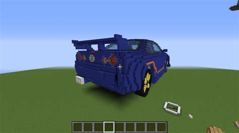 skyline gtr r34 Minecraft Map