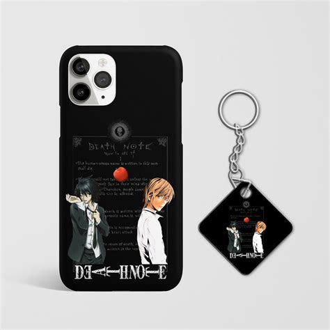 Death Note Notebook Phone Cover - Bhaukaal Store