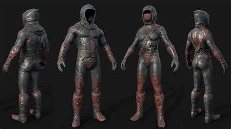 Skyrim Shrouded Armor Upgrade Proper Dark Brotherhood Armor Retex