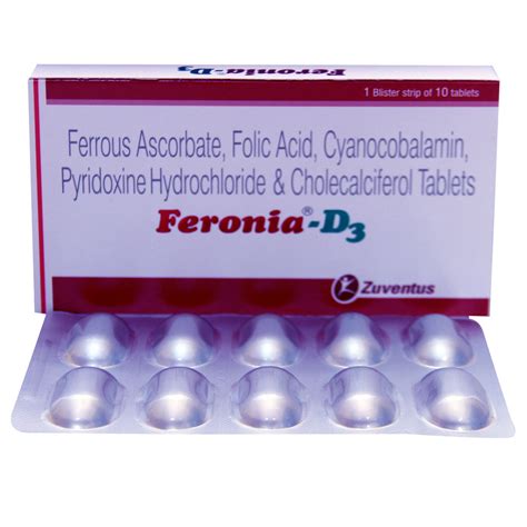 Feronia D3 Tablet | Uses, Side Effects, Price | Apollo Pharmacy