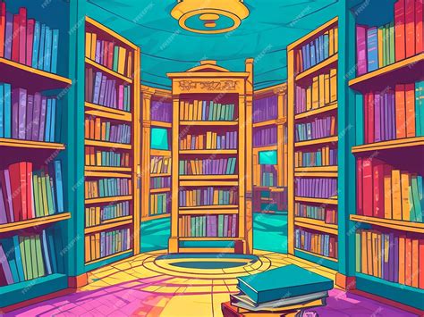 Image result for Library Book Animation