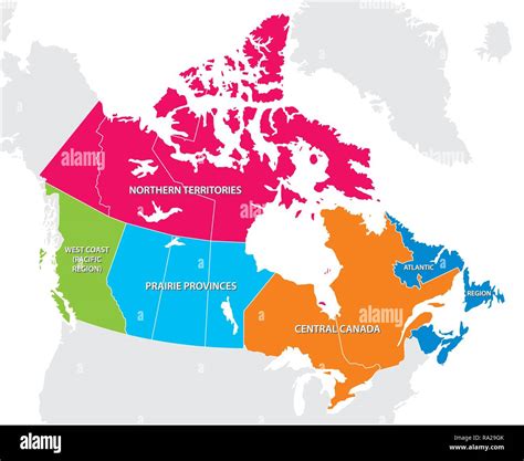 Map Of Canada Provinces