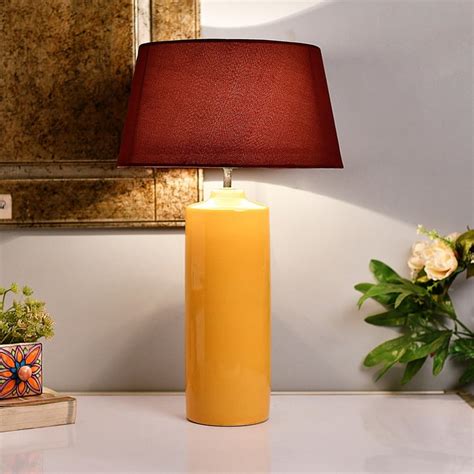 Buy HOMESAKE Set of 2 Ceramic Table Lamp from Homesake at just INR 6998.0