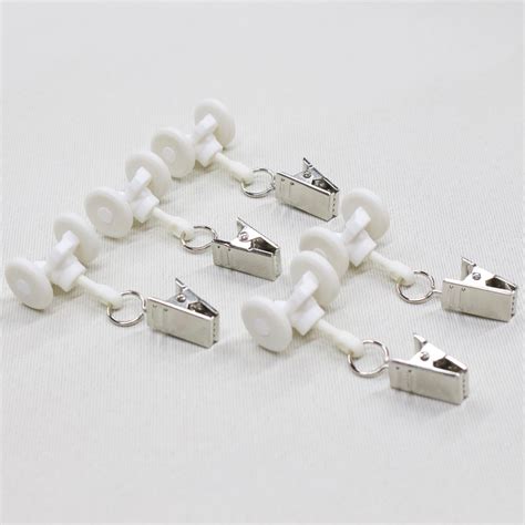 Buy Room/Dividers/Now Curtain Track Pinch Clips - Curtain Rail Ceiling ...