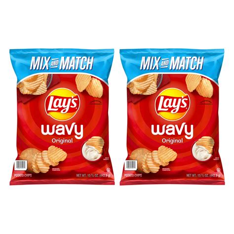 Lay's Wavy Potato Chips Original, 15.625 oz. | BJ's Wholesale Club
