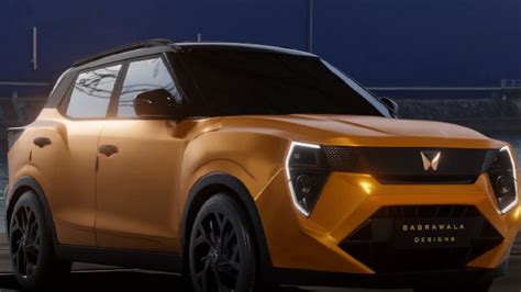 Mahindra XUV 3XO Previewed in Life-Like Illustration » Car Blog India