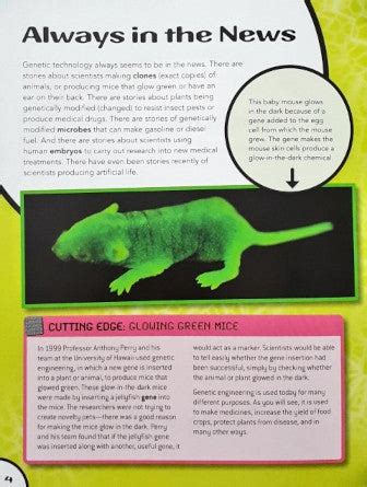 Why Science Matters Using Genetic Technology – Books and You