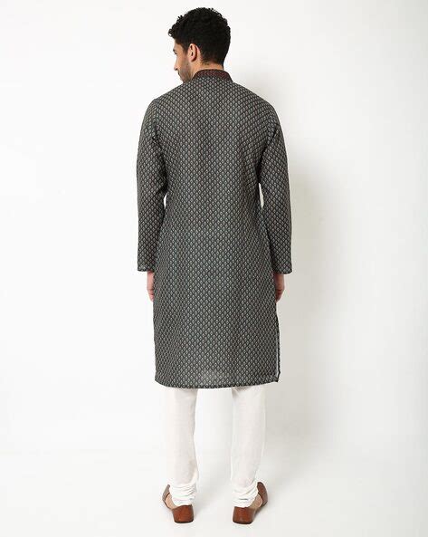 Buy Teal Kurtas for Men by SAMAV Online | Ajio.com