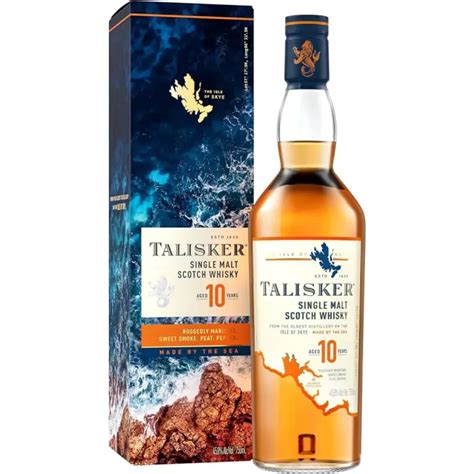 Talisker 10 Year Old Single Malt Scotch Whisky 75CL