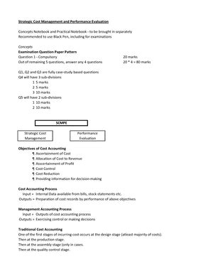 Balanced scorecard - basic work outs - MCQ Test 1 on Balanced Scorecard ...