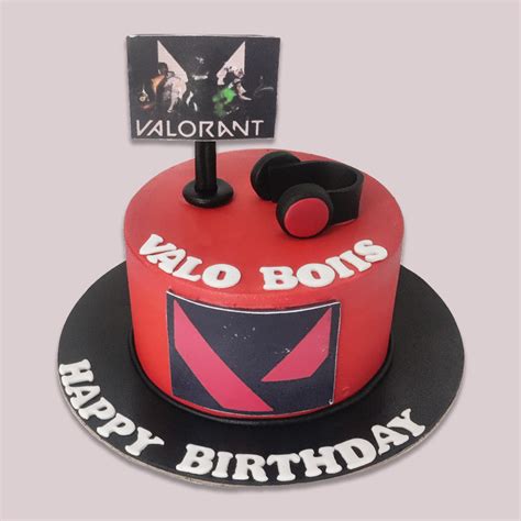 Valorant Game Cake – Crave by Leena