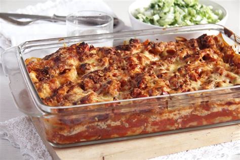 Light and Healthy Turkey and Cream Cheese Lasagna