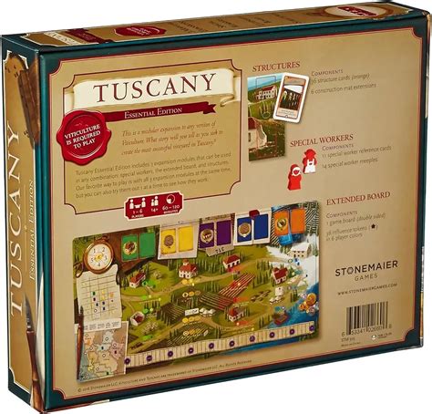 Buy Viticulture: Tuscany Essential Edition Expansion Online | Gameistry ...