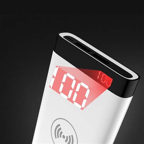 TOTU ® Wire-less Charging PowerBank ABS Body With Digital Display High ...