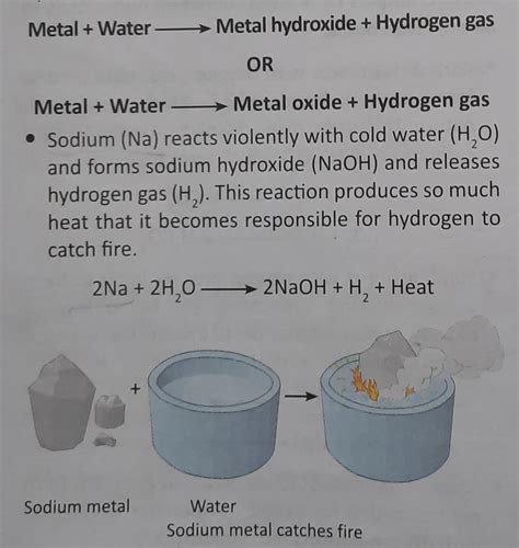 Sodium And Water Reaction