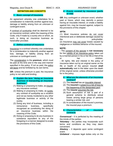 Image result for PA Insurance Code List