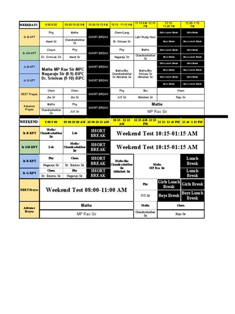 Image result for Time Table 2021