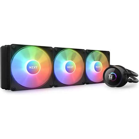 NZXT Kraken 360 RGB 360mm CPU Liquid Cooler/AIO with with LCD Display ...