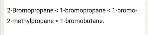 Arrange the following in increasing order of boiling point: 1 ...