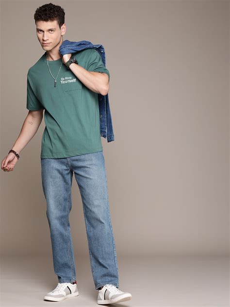 Roadster Men Mid-Rise Relaxed Fit Stretchable Jeans - Price History