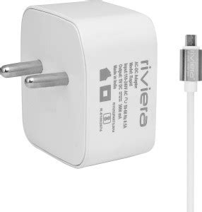 riviera 5 W 3 A Wall Charger for Mobile with Detachable Cable - riviera ...