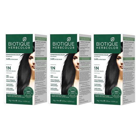 Biotique HerbColor 1N Natural Black