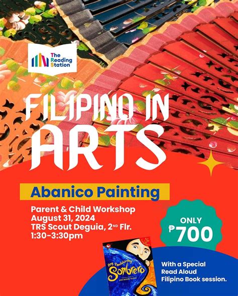 FILIPINO IN ARTS: Abanico Painting & Book Session, The Reading Station ...