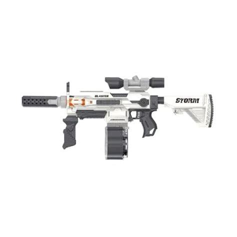 Ascetic M4 Soft Bullet Toy Gun for Boys DIY Motorized Foam Blaster with ...