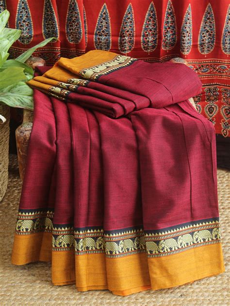 Cotton Sarees | Handloom Cotton Sarees – Weaves of Tradition