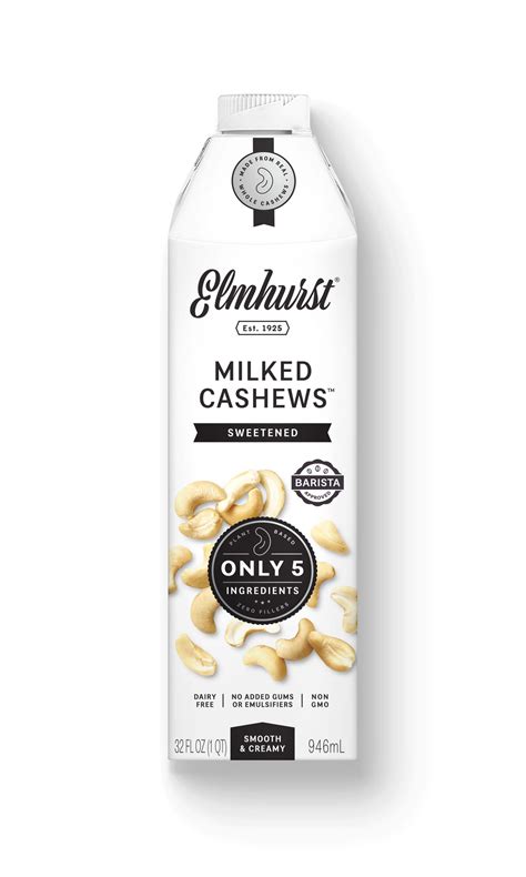 Cashew Milk – Milked Cashews™, 32oz | Elmhurst 1925
