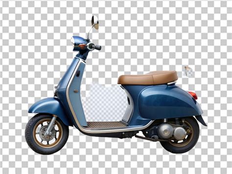3d scooter isolated on transparent background | Premium AI-generated PSD