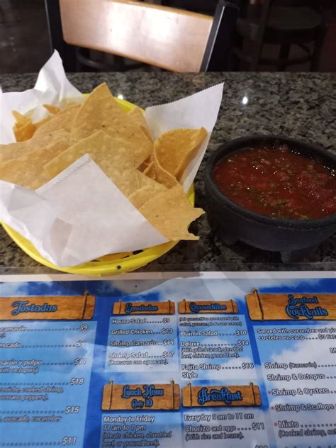 Menu at Rocky Point Seafood Restaurant, Gilbert