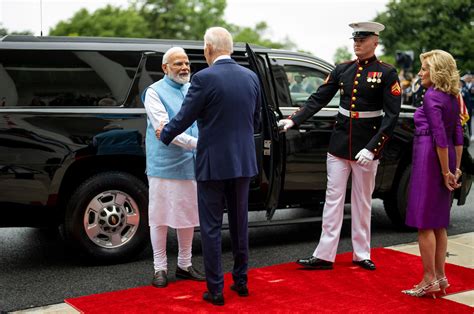 Biden Hosts Modi at the White House, Seeking to Bolster India Ties - The New York Times