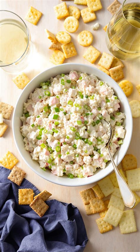Fresh Crab Salad Recipe With Green Onions - All Good Recipes