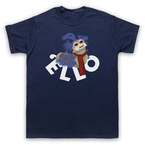 LABYRINTH THE WORM 'ELLO ALLO HELLO FANTASY BOWIE FILM MENS & WOMENS T ...