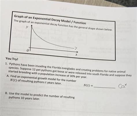 Image result for Exponential Decay Model