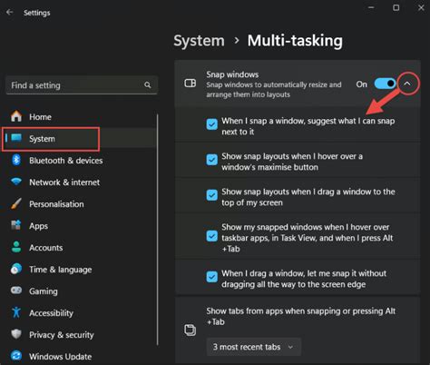 Image result for Maximize and Split Screen Display Settings Windows 11